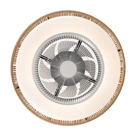 Plafoniera cu Ventilator  23001 Zambelis LED, Bej, Grecia