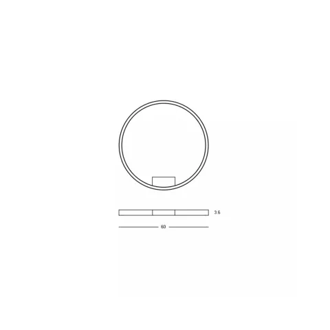 Plafoniera 23025 Zambelis, Modern, Led, Negru
