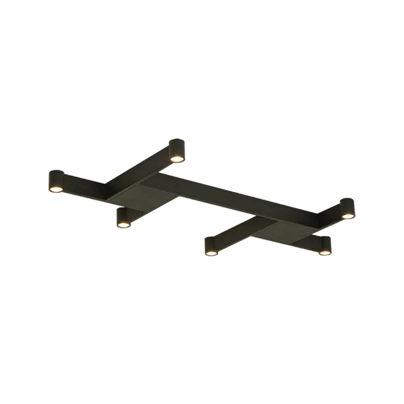Plafoniera  23042 Zambelis LED, Negru, Grecia