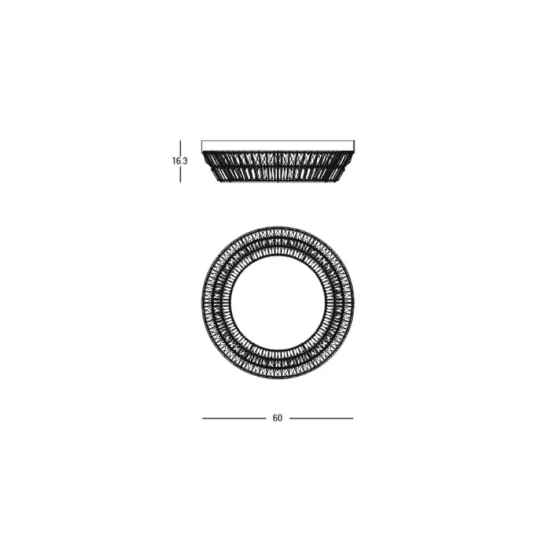 Plafoniera  23047 Zambelis LED, Grecia