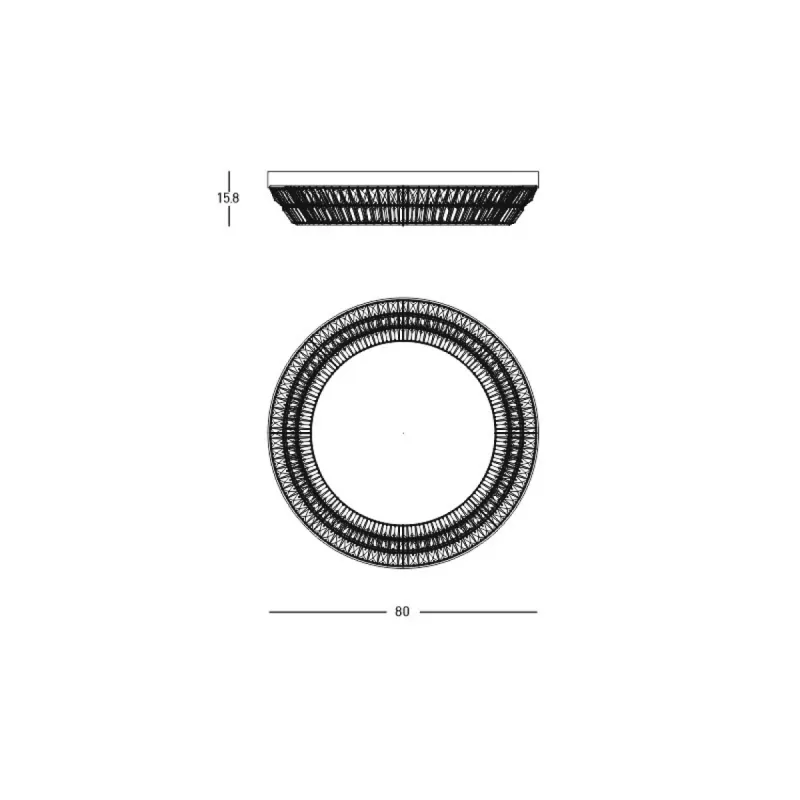 Plafoniera  23049 Zambelis LED, Grecia