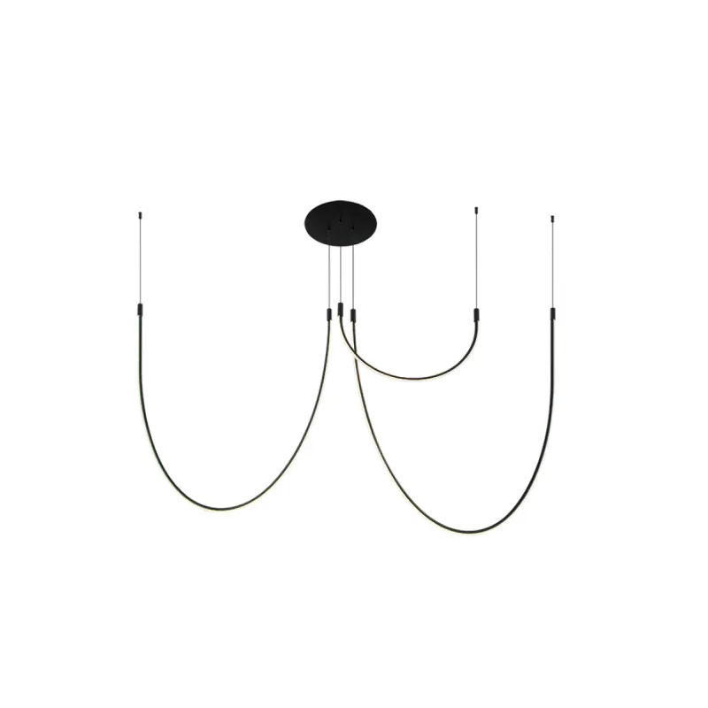 Suspensie  23051 Zambelis LED, Negru, Grecia