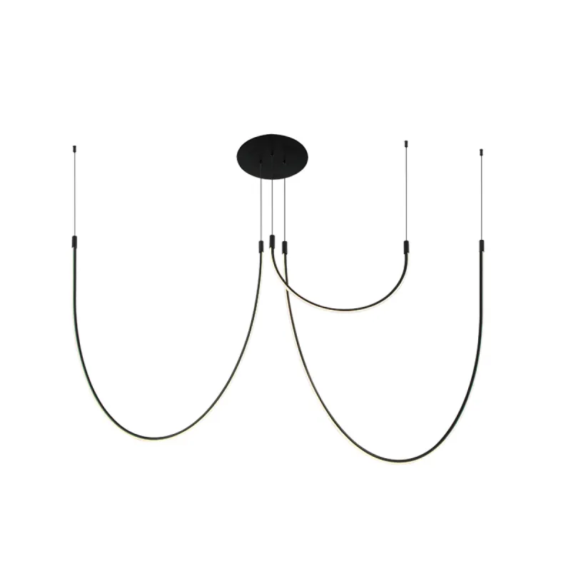 Suspensie  23051 Zambelis LED, Negru, Grecia