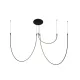 Suspensie  23051 Zambelis LED, Negru, Grecia