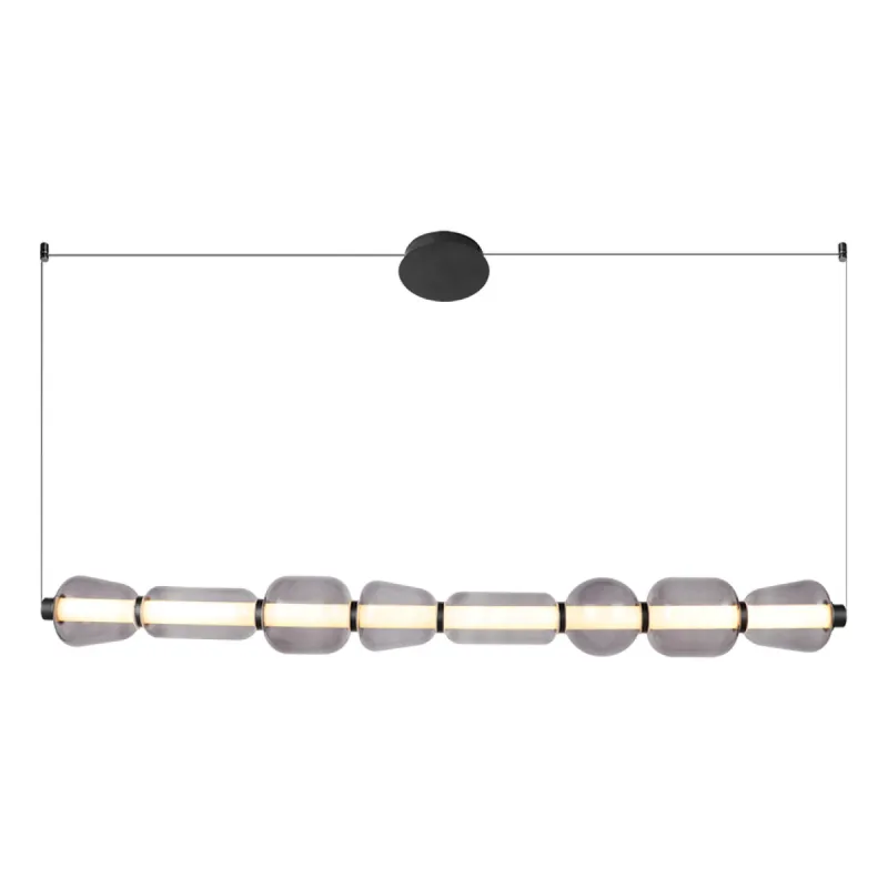 Suspensie  23066 Zambelis LED, Negru, Grecia
