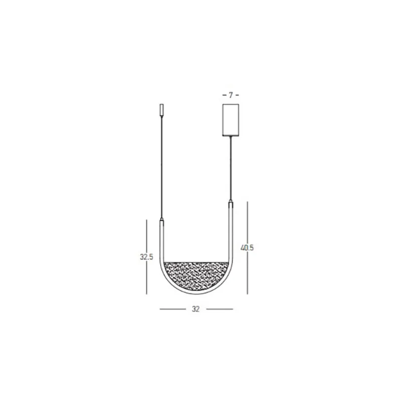Suspensie  23167 Zambelis LED, Auriu, Grecia