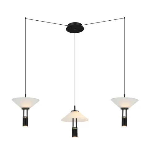 Suspensie  23200 Zambelis LED, Negru, Grecia