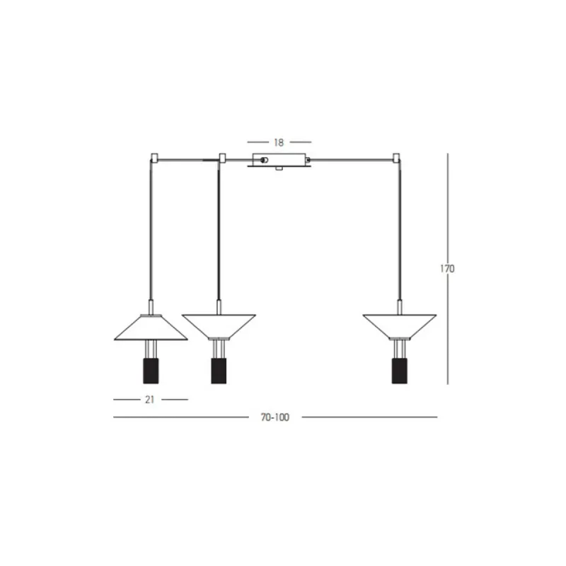 Suspensie  23201 Zambelis LED, Auriu, Grecia