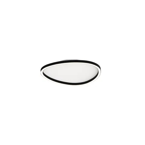Plafoniera  23205 Zambelis LED, Negru, Grecia