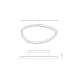 Plafoniera  23210 Zambelis LED, Auriu, Grecia