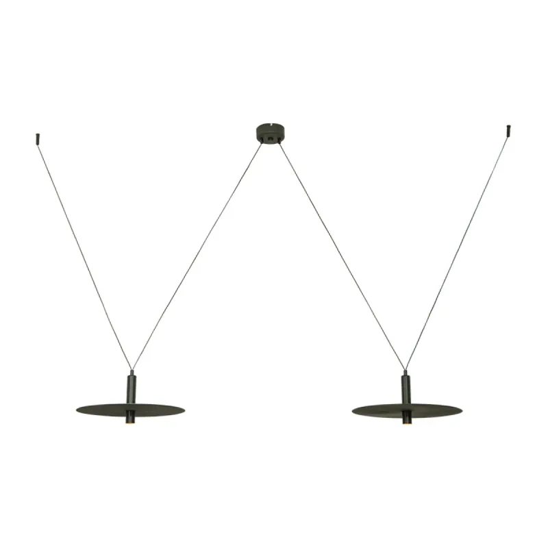 Suspensie  23227 Zambelis LED, Negru, Grecia