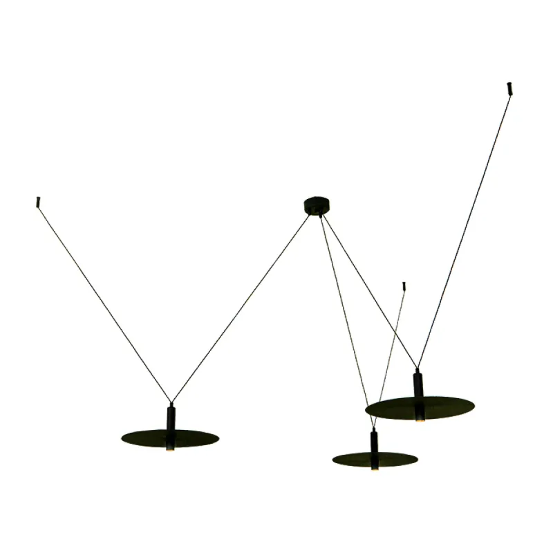 Suspensie  23229 Zambelis LED, Negru, Grecia