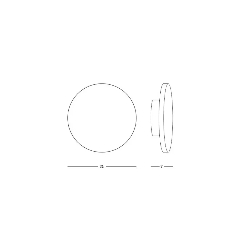 Aplica  23234 Zambelis LED, Gri, Grecia