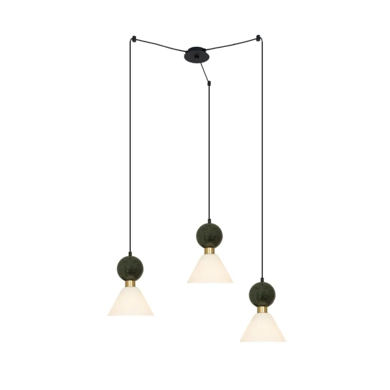 Suspensie  23250 Zambelis E14, Verde, Grecia