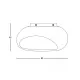 Plafoniera 23341 Zambelis, Modern, E27, Alb