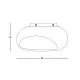 Plafoniera 23341 Zambelis, Modern, E27, Alb