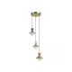 Lustra 25101 Zambelis, Modern, Led, Alamă