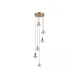 Lustra 25102 Zambelis, Minimalist, Led, Alamă