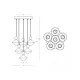 Lustra 25102 Zambelis, Minimalist, Led, Alamă