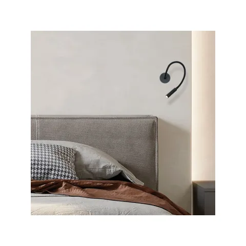Aplica Dormitor 25151 Zambelis, Modern, Led, Negru