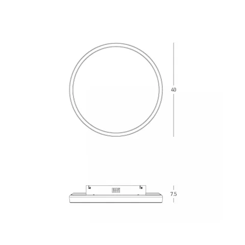 Plafoniera 25160 Zambelis, Modern, Led, Auriu
