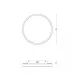 Plafoniera 25160 Zambelis, Modern, Led, Auriu