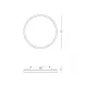 Plafoniera 25165 Zambelis, Modern, Led, Argintiu