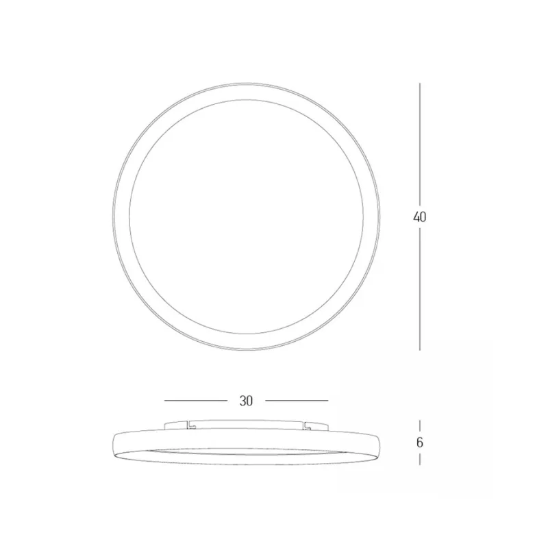 Plafoniera 25185 Zambelis, Minimalist, Led, Alb