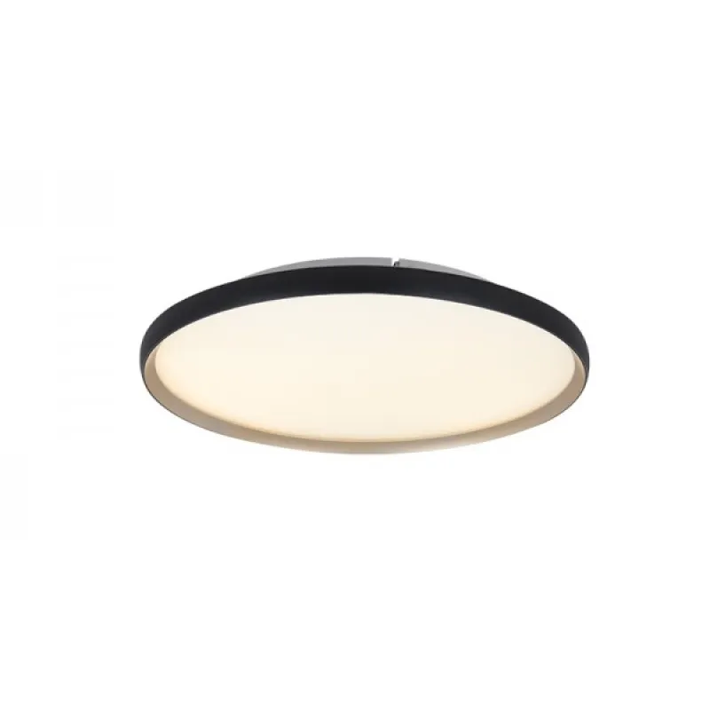 Plafoniera 25186 Zambelis, Minimalist, Led, Negru