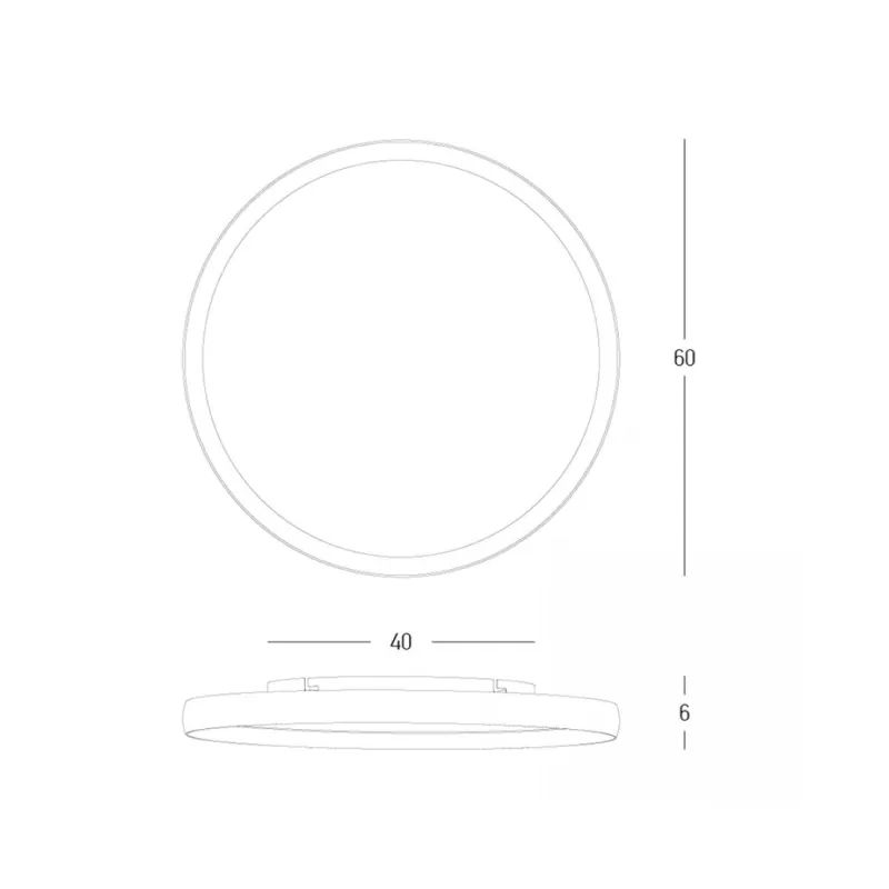 Plafoniera 25188 Zambelis, Minimalist, Led, Alb