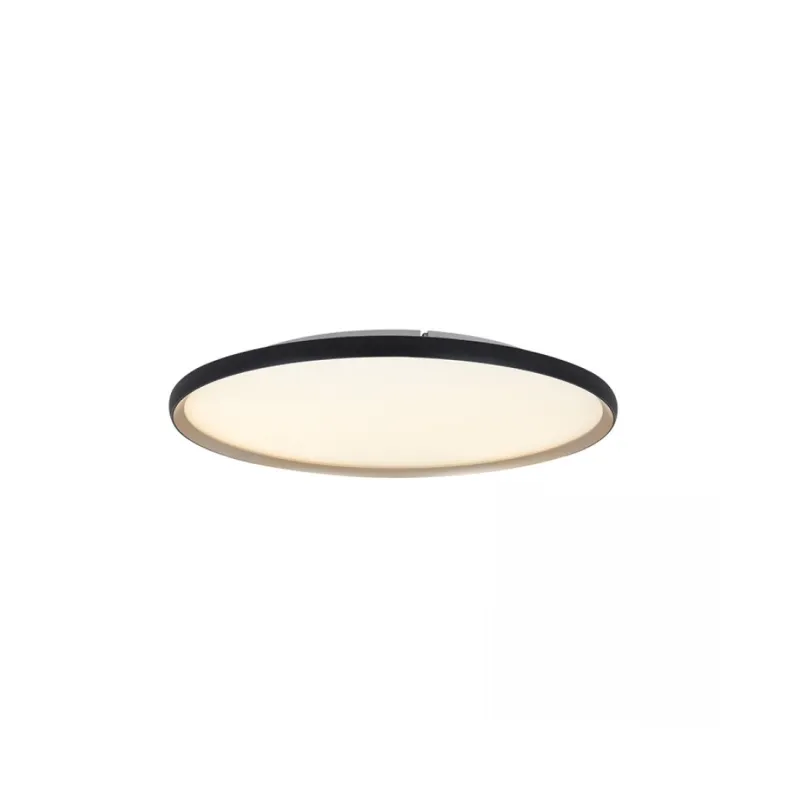 Plafoniera 25189 Zambelis, Minimalist, Led, Negru