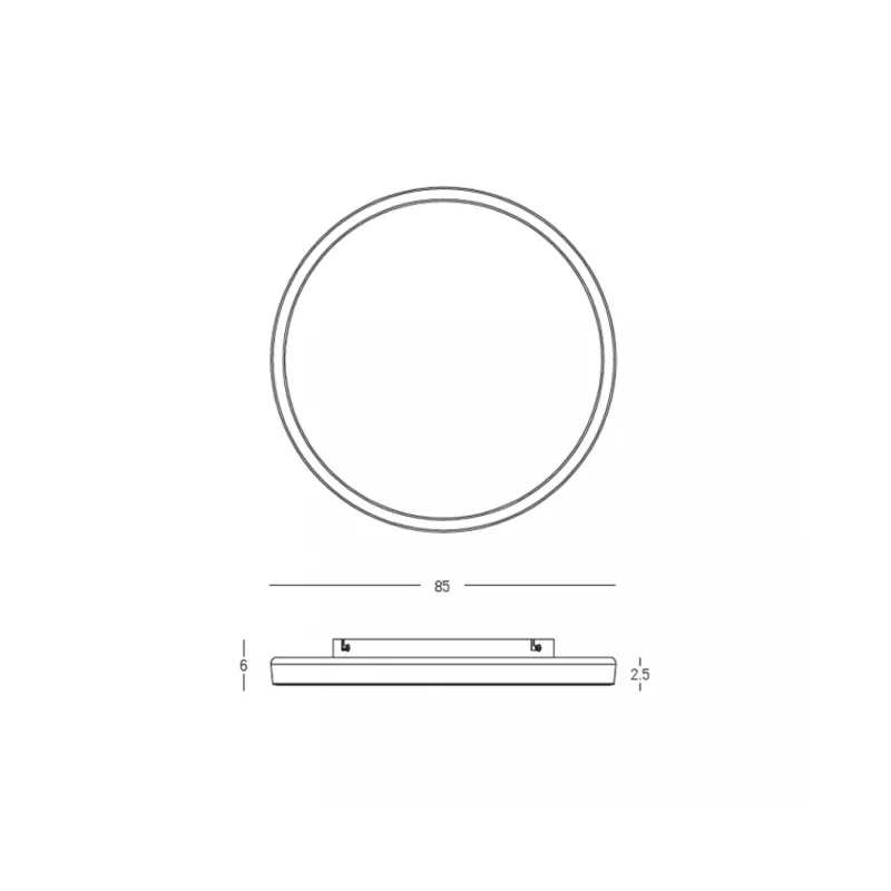Plafoniera 25202 Zambelis, Modern, Led, Alb