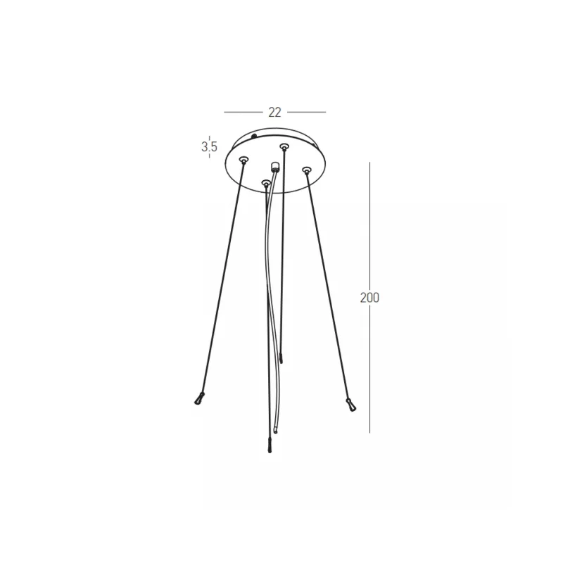 Kit Suspensie 25207 Zambelis, Led