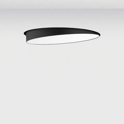 Plafoniera 25212 Zambelis, Minimalist, Led, Negru