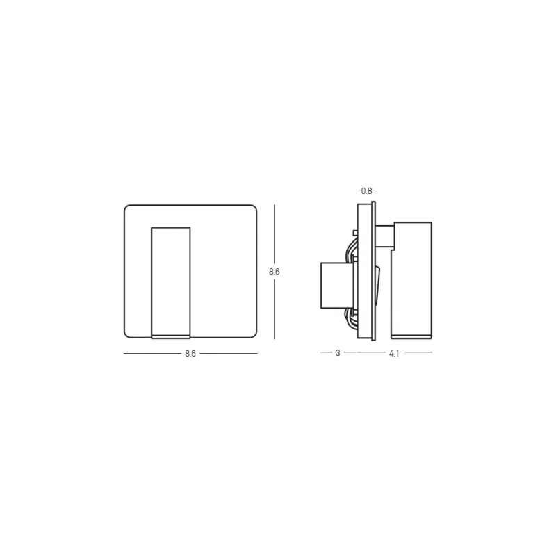 Aplica Dormitor 25281 Zambelis, Industrial, Led, Negru