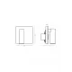 Aplica Dormitor 25281 Zambelis, Industrial, Led, Negru