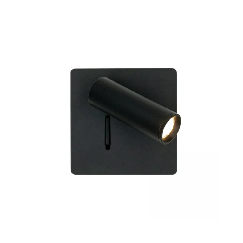 Aplica Dormitor 25281 Zambelis, Industrial, Led, Negru