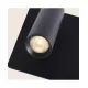 Aplica Dormitor 25281 Zambelis, Industrial, Led, Negru