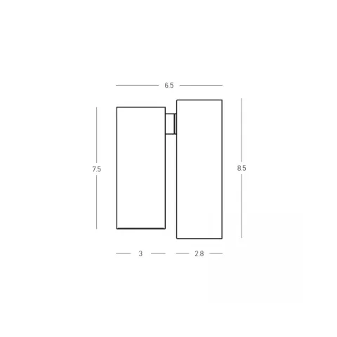 Aplica Dormitor 25283 Zambelis, Minimalist, Led, Negru