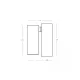 Aplica Dormitor 25283 Zambelis, Minimalist, Led, Negru