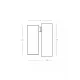 Aplica Dormitor 25283 Zambelis, Minimalist, Led, Negru