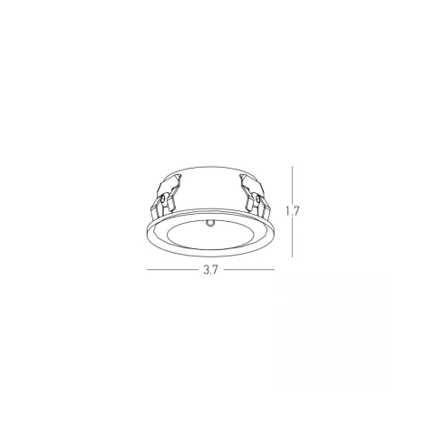 Downlight Încastrat 25291 Zambelis, Led