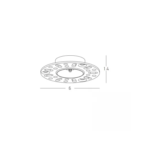 Downlight Încastrat 25293 Zambelis, Led