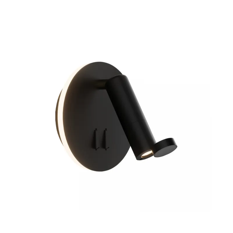 Aplica Dormitor 25303 Zambelis, Industrial, Led, Negru