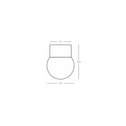 Downlight Aplicat 25306 Zambelis, Led