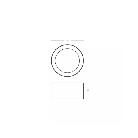 Downlight Aplicat 25311 Zambelis, Led