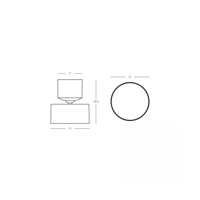 Downlight Aplicat 25312 Zambelis, Led