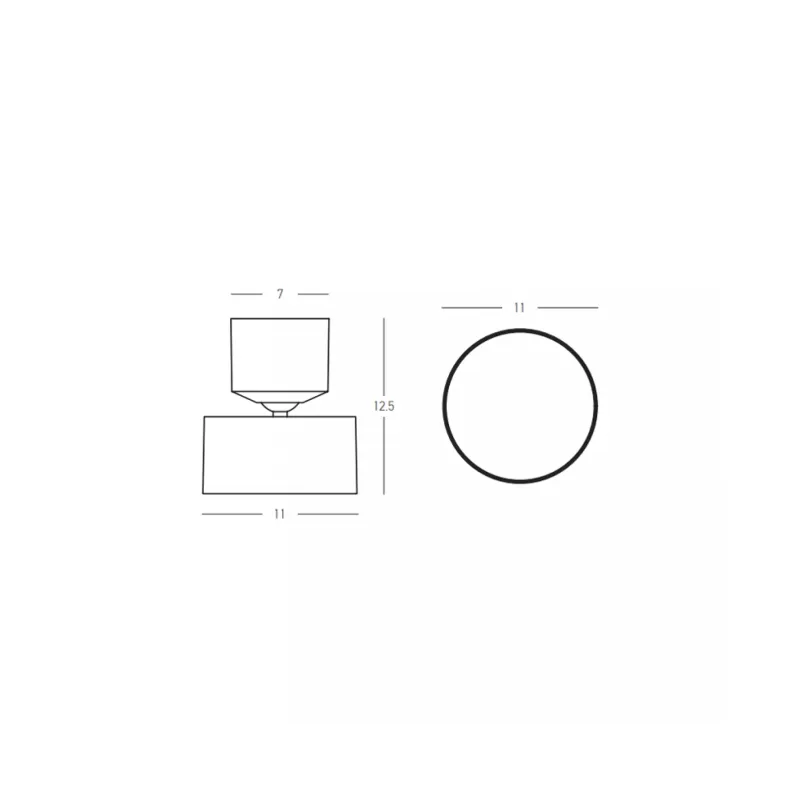 Downlight Aplicat 25312 Zambelis, Led