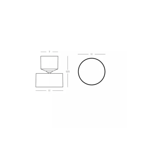 Downlight Aplicat 25314 Zambelis, Led