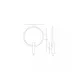 Aplica 25319 Zambelis, Minimalist, Led, Negru